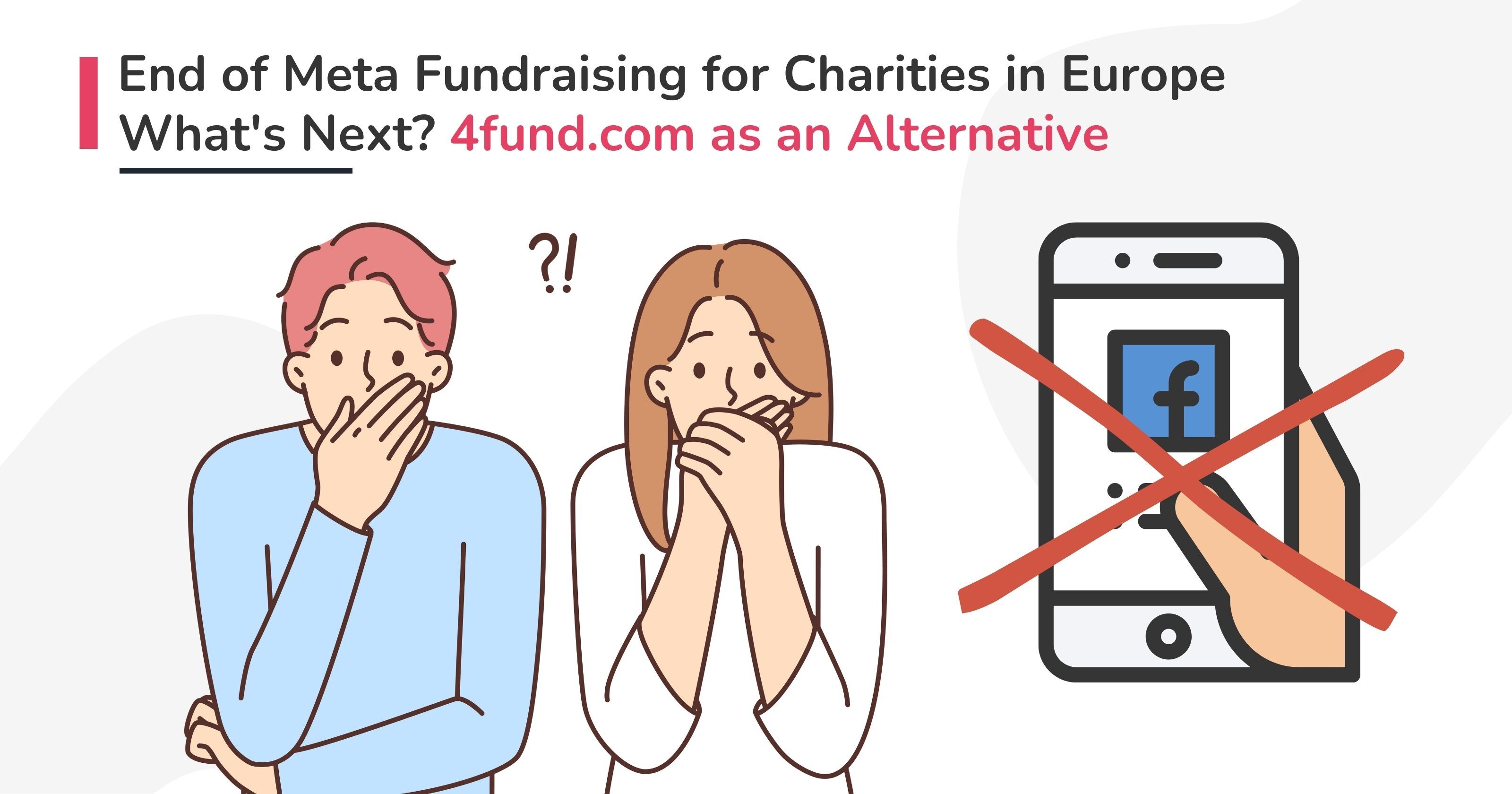 Sfârșitul colectării de fonduri pe Facebook în scopuri caritabile în Europa